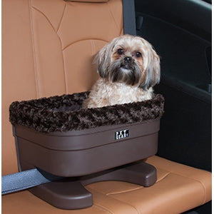Bucket Seat Booster - Chocolate - Posh Puppy Boutique