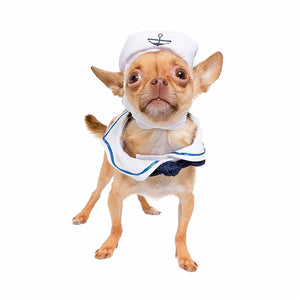 Sailor Costume for Small Dogs - Posh Puppy Boutique