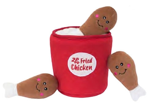 Zippy Paws Bucket of Chicken Food Buddies Burrow