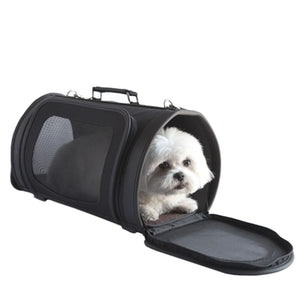 Kelle Carrier- Black Carrier - Posh Puppy Boutique