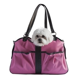 METRO 2 Pink & Black Carrier - Posh Puppy Boutique