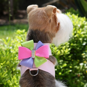Susan Lanci Madison Bow Tinkie Harness - Posh Puppy Boutique