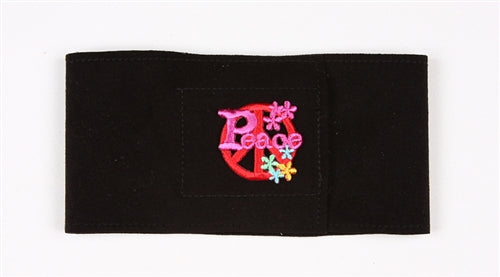 Susan Lanci Black- Peace Symbol Wizzers Bellyband