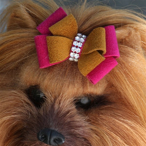 Susan Lanci Isabella Hair Bow - Posh Puppy Boutique