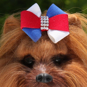 Susan Lanci Liberty Hair Bow - Posh Puppy Boutique