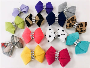 Susan Lanci Nouveau Hair Bows - Many Colors - Posh Puppy Boutique