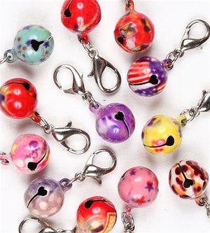 Susan Lanci Cloisenne Assorted Colors Bell - Posh Puppy Boutique