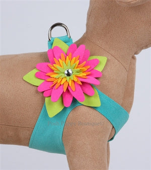 Susan Lanci Island Flower Collection Step In Harness - Many Colors - Posh Puppy Boutique