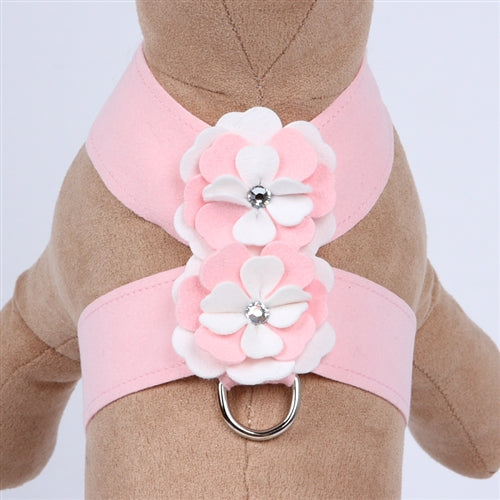 Susan Lanci Special Occasion Tinkie Harness- Puppy Pink