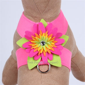 Susan Lanci Island Flower Collection Tinkie Harness-Many Colors - Posh Puppy Boutique