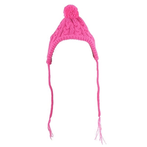 Pink Toboggan Hat - Posh Puppy Boutique