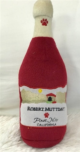 Robert MUTTdavi Wine Plush Toy - Posh Puppy Boutique