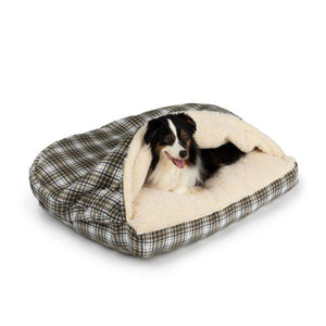 Cozy Cave Rectangle Dog Bed in Many Colors