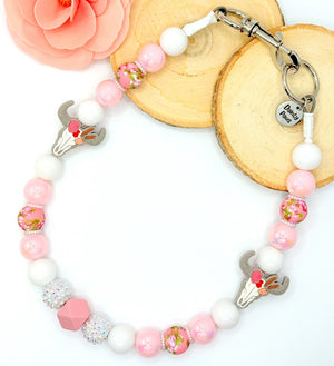 Prairie Rose Beaded Collar