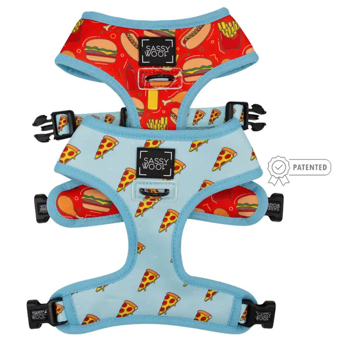 One Hot Pupperoni Reversible and Adjustable Harness