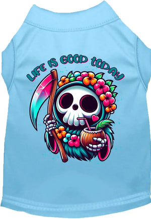 Tropical Grim Reaper Pet Shirt in Many Colors