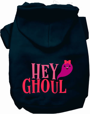 Hey Ghoul Pet Hoodie