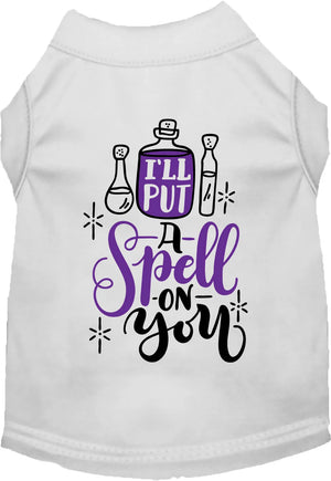 Put a Spell on You Pet Shirt in Many Colors
