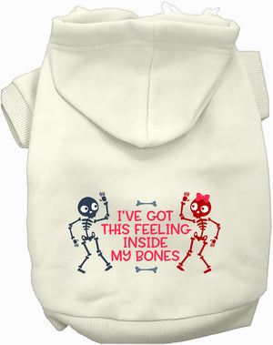 Inside My Bones Halloween Pet Hoodie