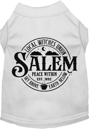 Salem Witches Union Pet Shirt in Many Colors