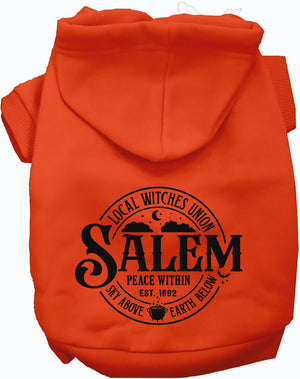 Salem Witches Union Halloween Pet Hoodie