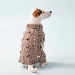 Knit Sweater in Taupe