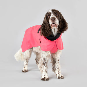 Visibility Raincoat in Hot Pink