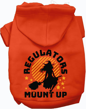 Regulators Mount Up Halloween Pet Hoodie