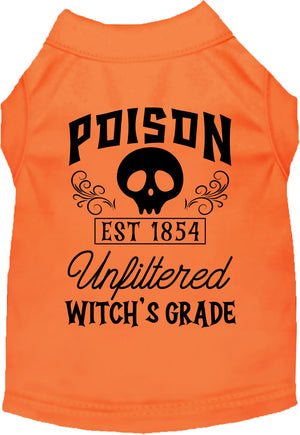 Poison Bottle Costume Pet Shirt