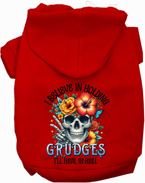 Grudges Skull Pet Hoodie