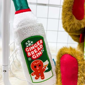 Bark Gingerbread Gin Dog Toy