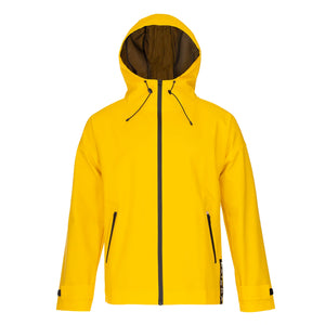 Yellow Visibility Raincoat For Humans