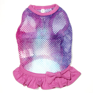The Peace & Love - Tie Dyed Fishnet Dress