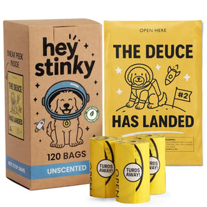 The Deuce Has Landed – Unscented Dog Poop Bags
