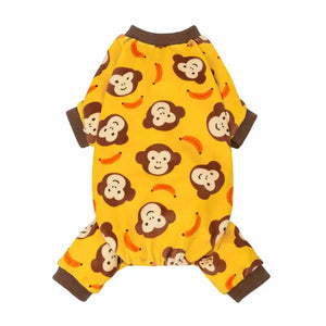 Monkey & Banana Dog Pajamas