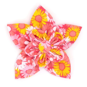 Preppy Floral Flower Collar Slider