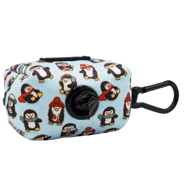 Dog Waste Bag Holder -Winter Waddleland