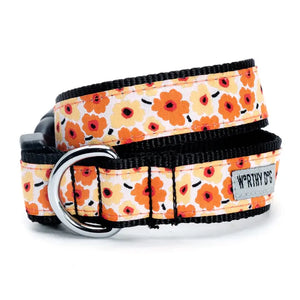 Spring Fleurs Yellow Collar & Lead
