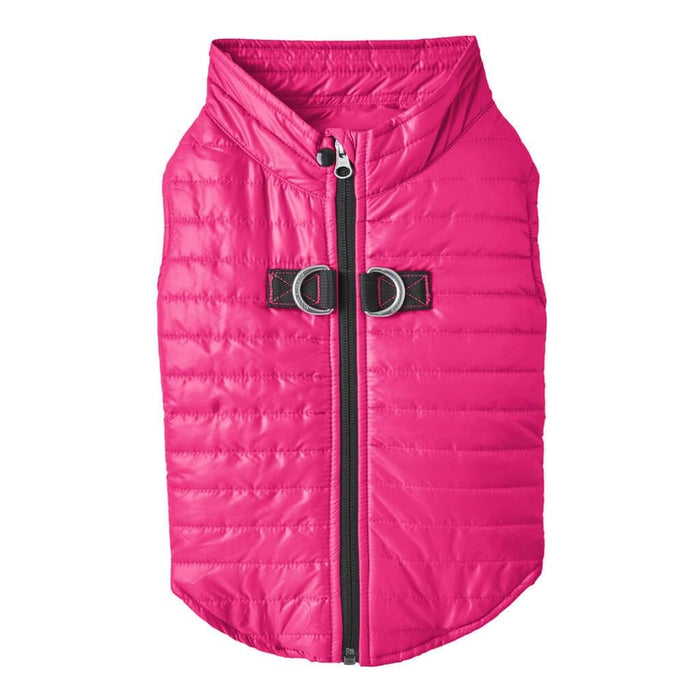 Puffer Vest in Pink