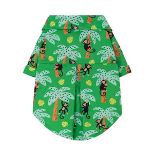 Monkey Dog Hawaiian Shirt