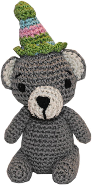 Birthday Bear Knit Toy