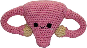 Super Uterus Knit Toy
