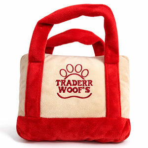 Traderr Woof’s Tote Bag Toy