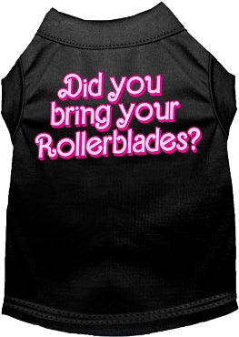 Did You Bring Your Roller Blades? Screen Print Shirt in Many Colors