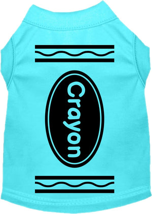 Crayon Costume Screen Print Shirt in Many Colors