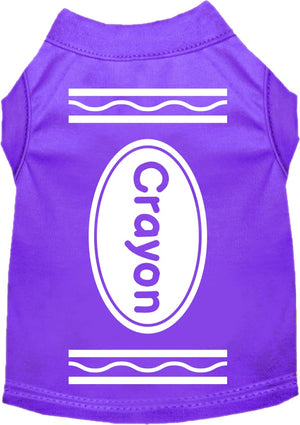Crayon Costume Screen Print Shirt in Many Colors