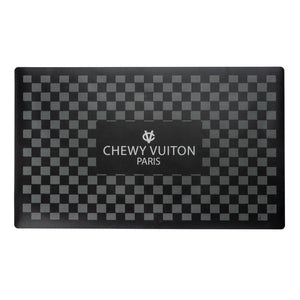 Black Checker Chewy Vuiton Placemat
