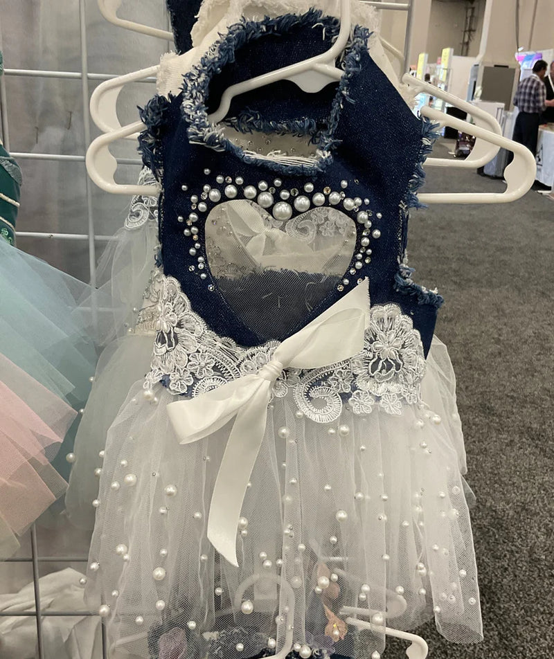Denim Bride Dress in 2 Colors – Posh Puppy Boutique