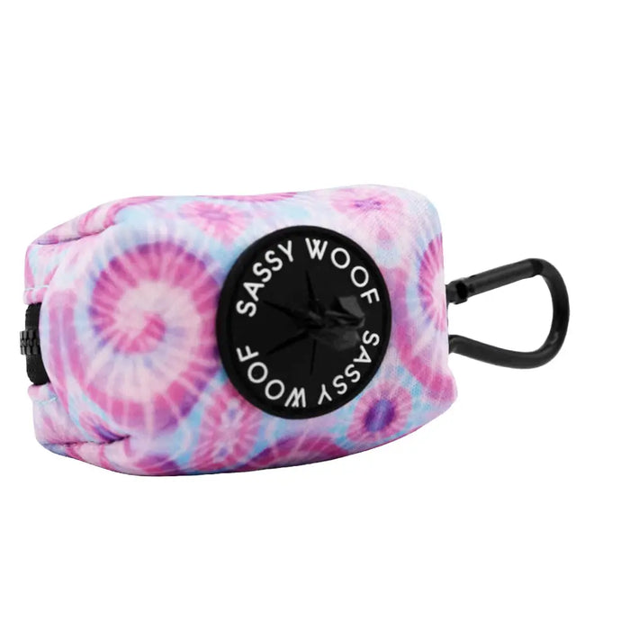 Dog Waste Bag Holder - Groovy Purple Haze