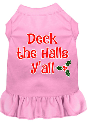 Deck the Halls Y'all Dress in Many Colors